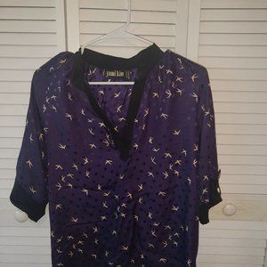 silk blouse